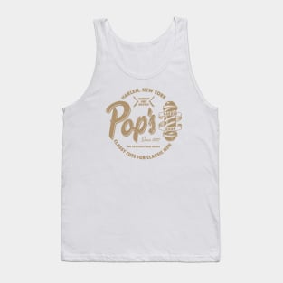 Pop’s Barber Shop (aged look) Tank Top